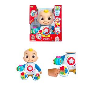 Cocomelon Discover 'N Play JJ Doll 5 Interactive Ways to Play 60+ Sounds Phrases